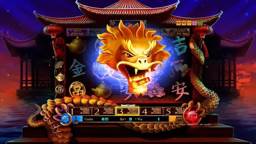 88 Dragons Bounty slot screenshot 2