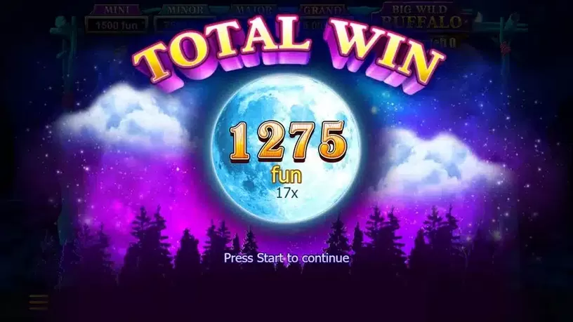 Big Wild Buffalo slot screenshot 5