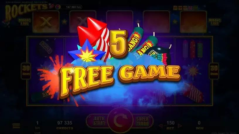 Rockets slot screenshot 3