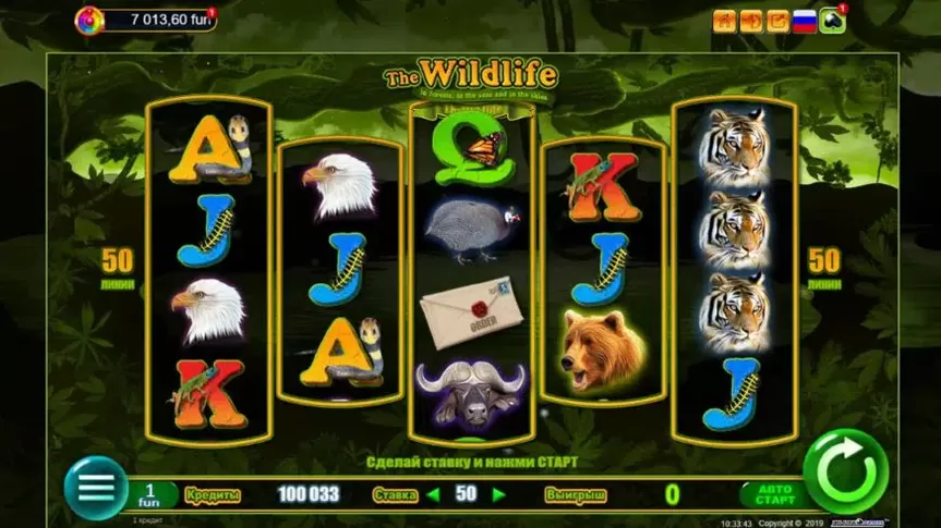 The Wildlife slot screenshot 1