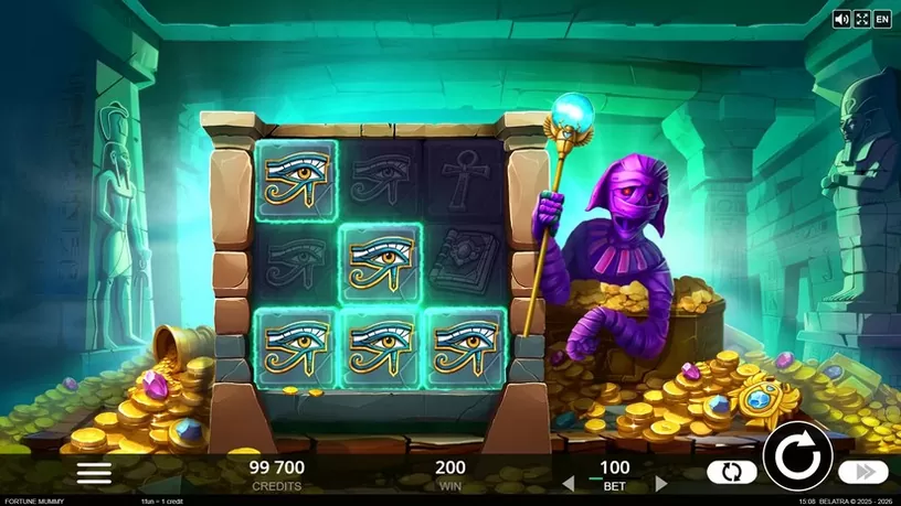 Fortune Mummy slot screenshot 2