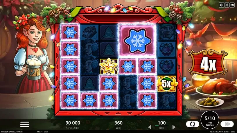 Frozen Barrel Tavern slot screenshot 4