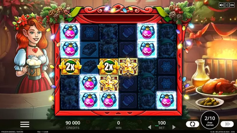 Frozen Barrel Tavern slot screenshot 3