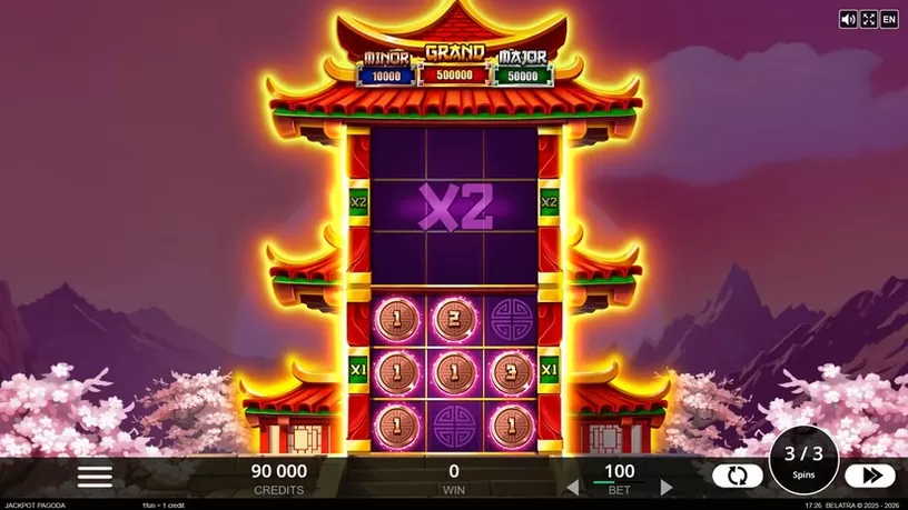 Jackpot Pagoda slot screenshot 3