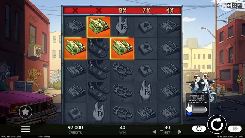 Long Neck Fortune slot screenshot 2