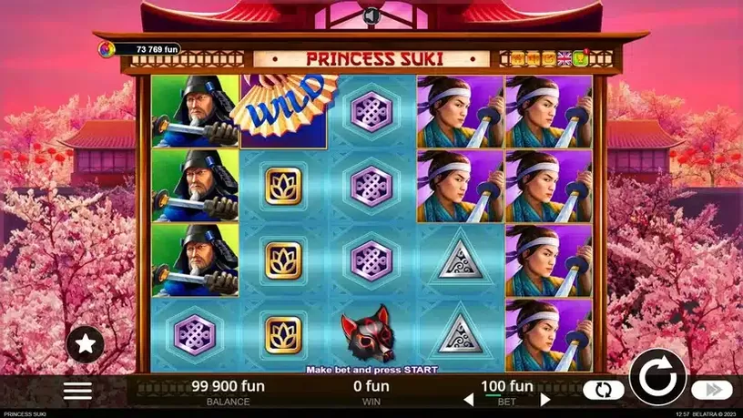 Princess Suki slot screenshot 1