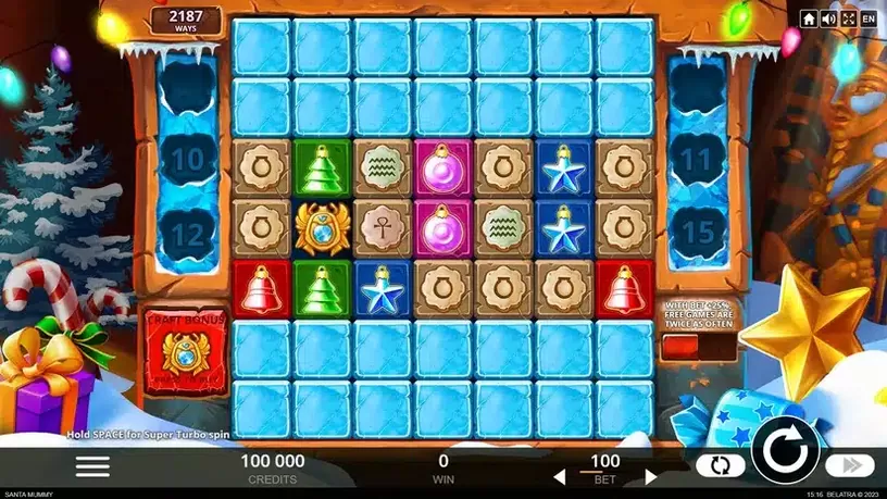 Santa Mummy slot screenshot 1