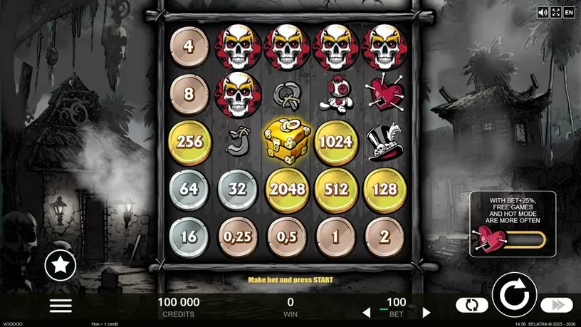 Voodoo Coins slot screenshot 1