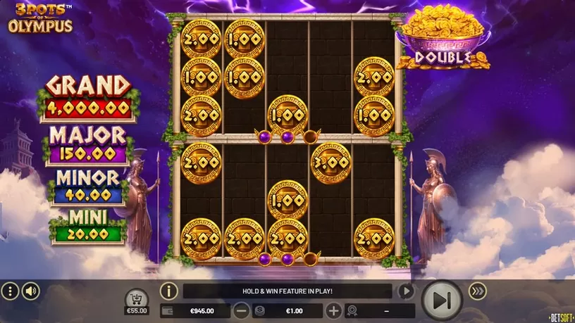 3 Pots of Olympus slot screenshot 4
