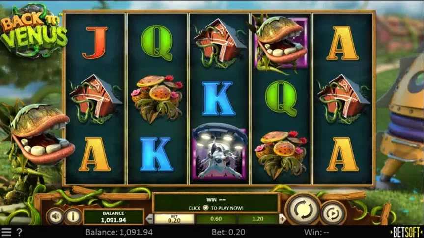 Back to Venus slot screenshot 1