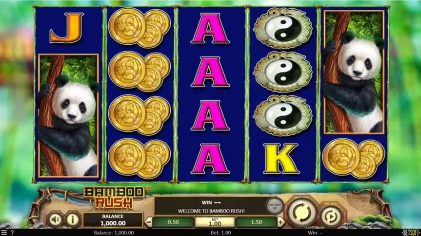 Bamboo Rush slot screenshot 1