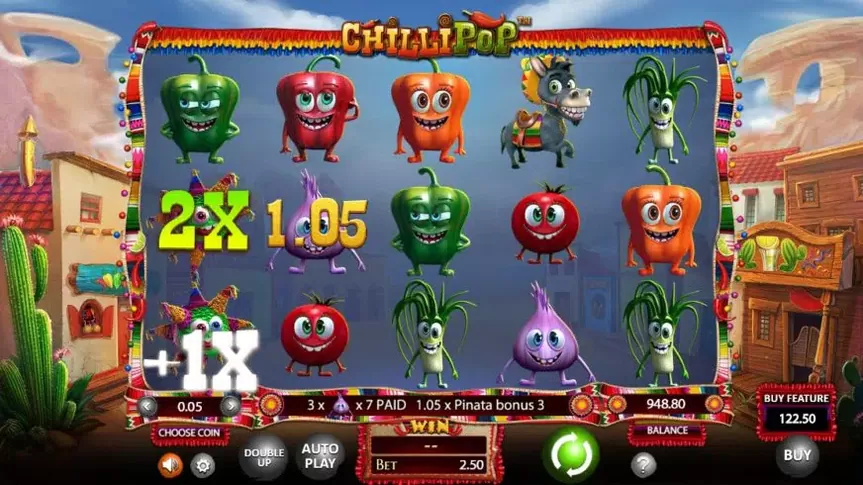 Chilli Pop slot screenshot 1