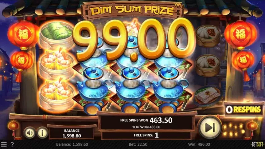 Dim Sum Prize slot screenshot 4
