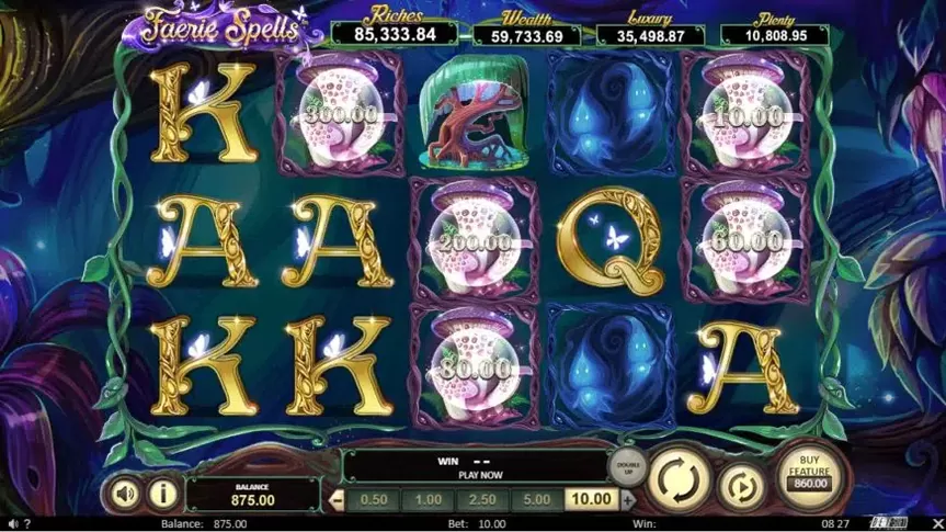 Faerie Spells slot screenshot 3
