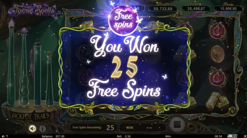 Faerie Spells slot screenshot 5