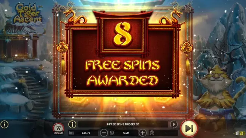 Gold Tiger Ascent slot screenshot 4
