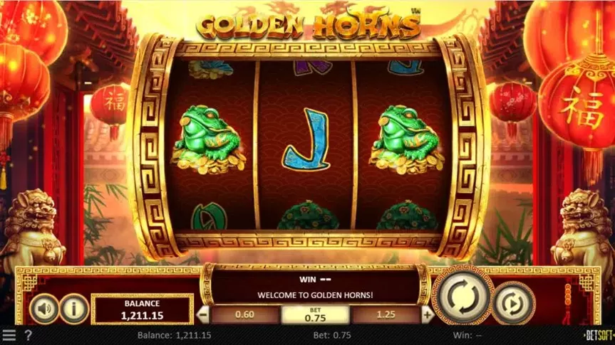 Golden Horns slot screenshot 1