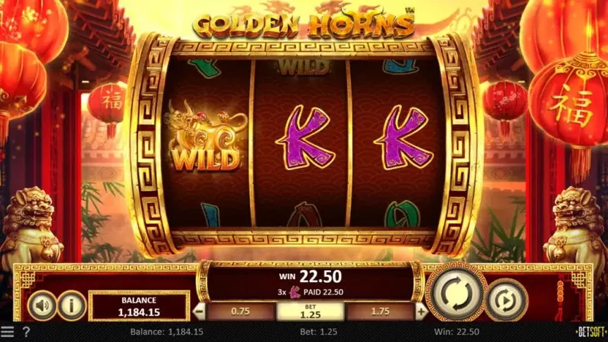 Golden Horns slot screenshot 4