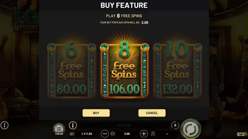 Lost Mystery Chests slot screenshot 3