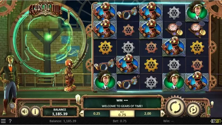 Miles Bellhouse and the Gears of Time slot screenshot 1
