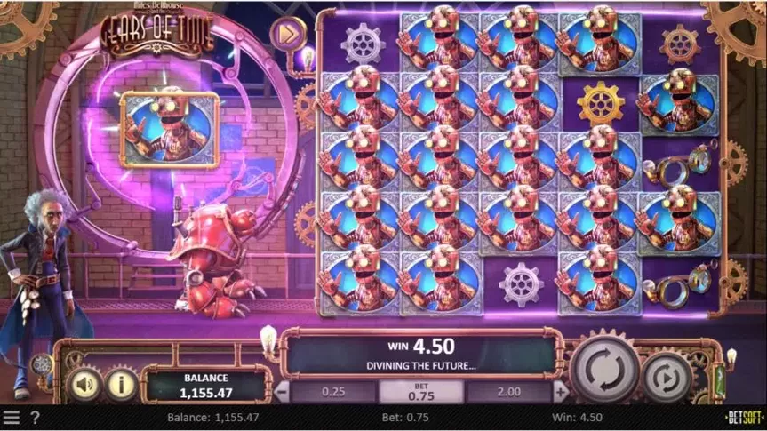 Miles Bellhouse and the Gears of Time slot screenshot 5