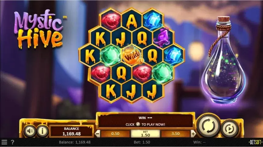 Mystic Hive slot screenshot 1