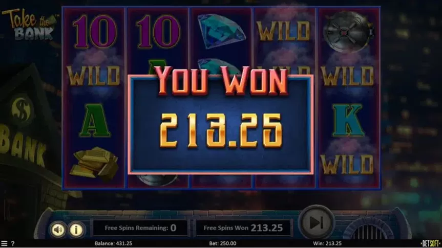 Take the Bank slot screenshot 5