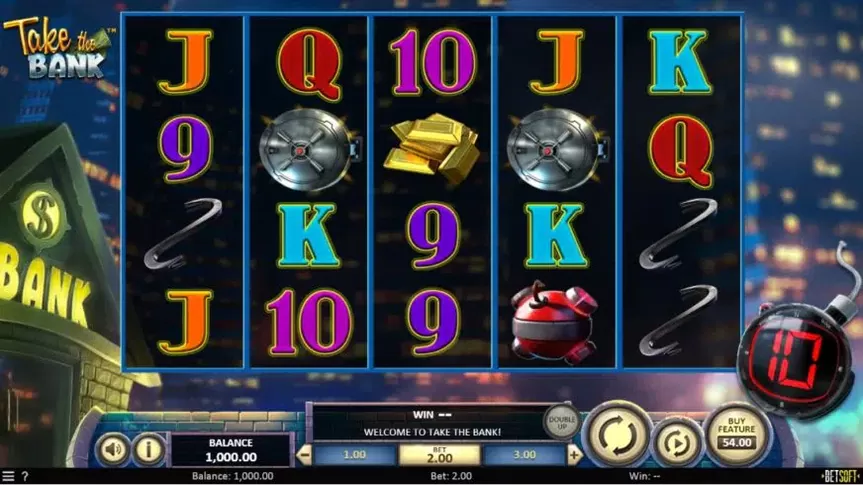 Take the Bank slot screenshot 1