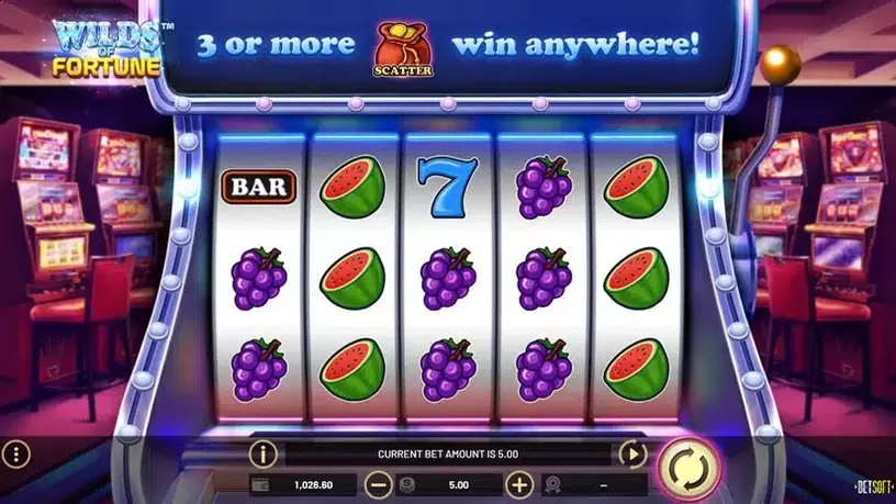 Wilds of Fortune slot screenshot 1