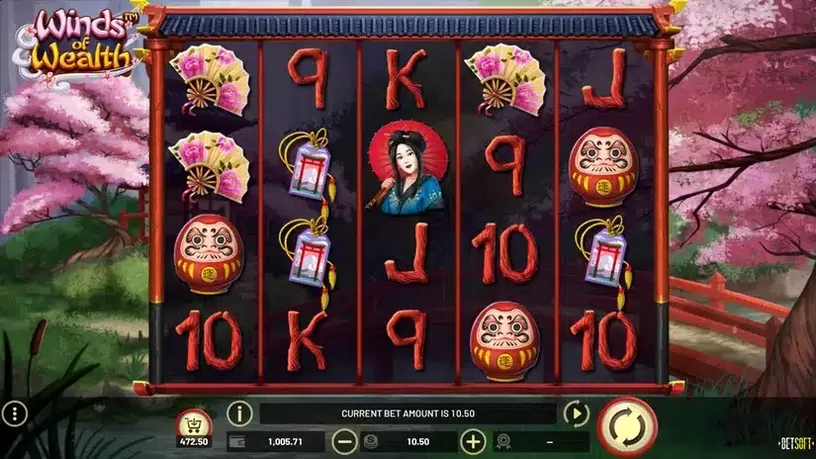 Winds of Wealth slot screenshot 1