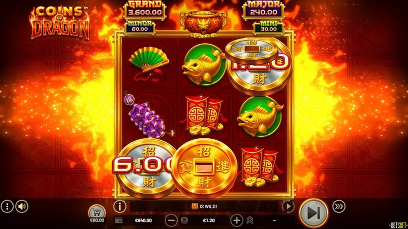 Coins of Dragon – Hold & Win slot screenshot 2