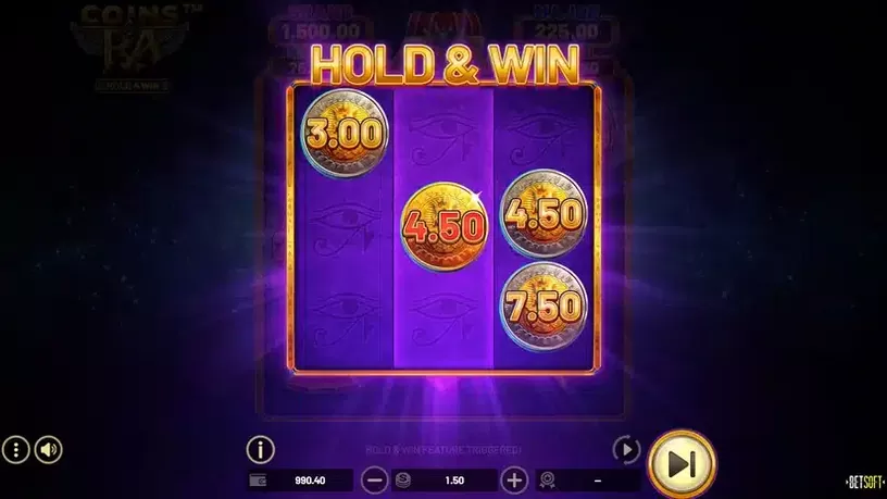 Coins of Ra slot screenshot 4
