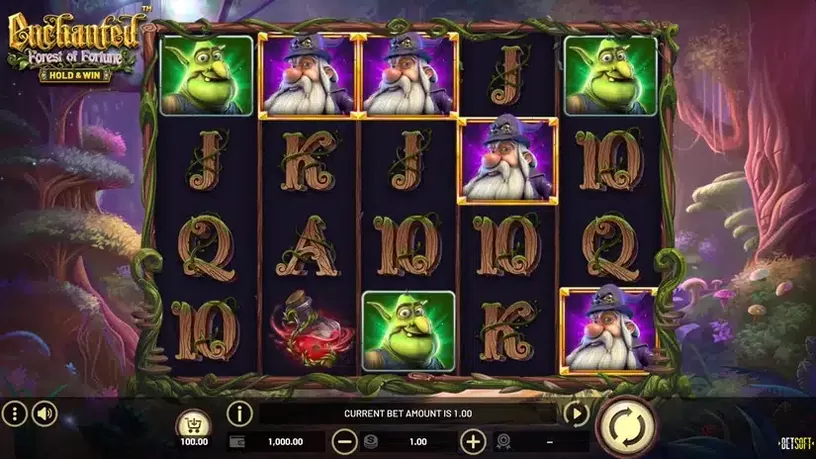 Enchanted: Forest of Fortune slot screenshot 1