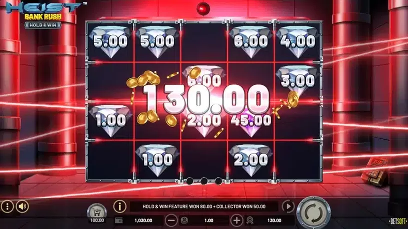 Heist: Bank Rush Hold & Win slot screenshot 4