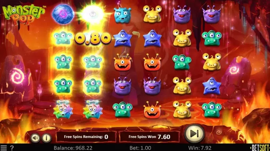 Monster Pop slot screenshot 6