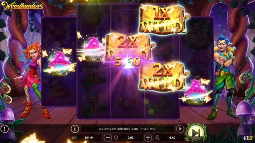 Woodlanders slot screenshot 5