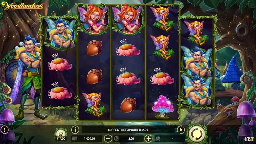 Woodlanders slot screenshot 1