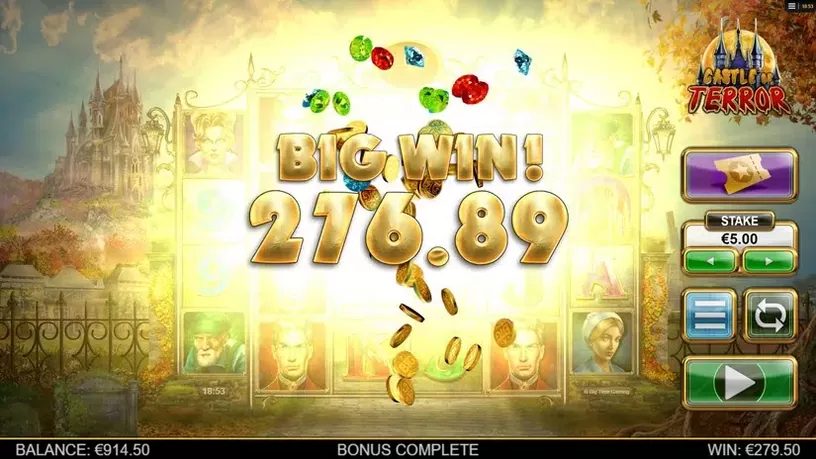 Castle of Terror slot screenshot 6