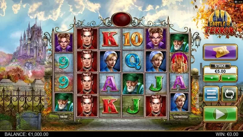 Castle of Terror slot screenshot 1