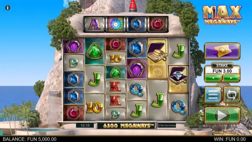 Max Megaways slot screenshot 1