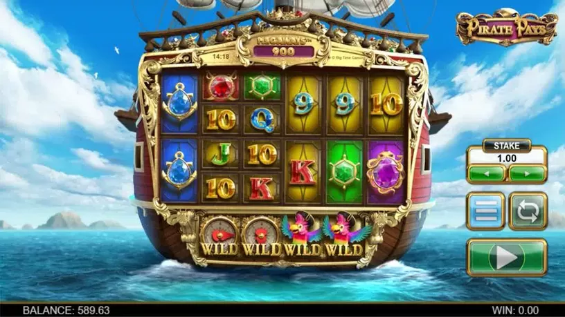 Pirate Pays Megaways slot screenshot 6