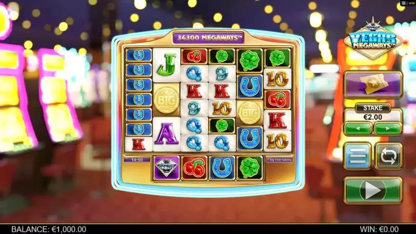 Vegas Megaways slot screenshot 1