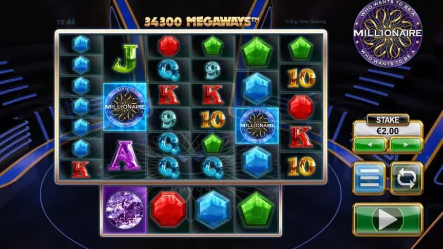 Who Wants To Be A Millionaire Megaways slot screenshot 1
