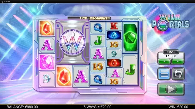 Wild Portals Megaways slot screenshot 2