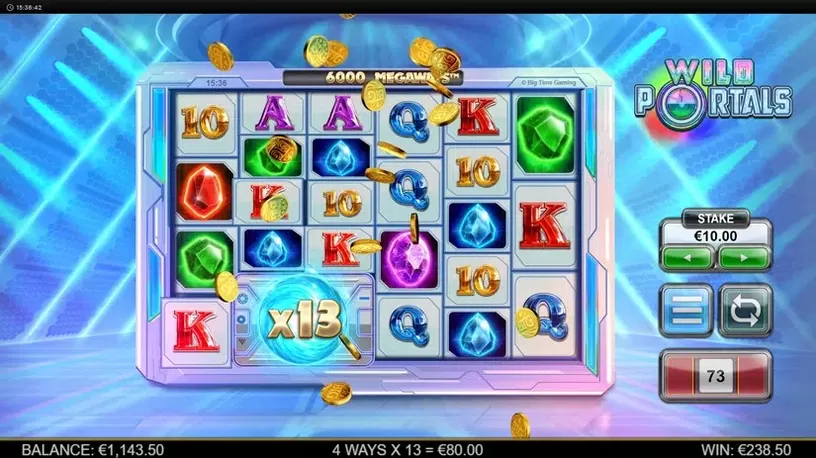 Wild Portals Megaways slot screenshot 5