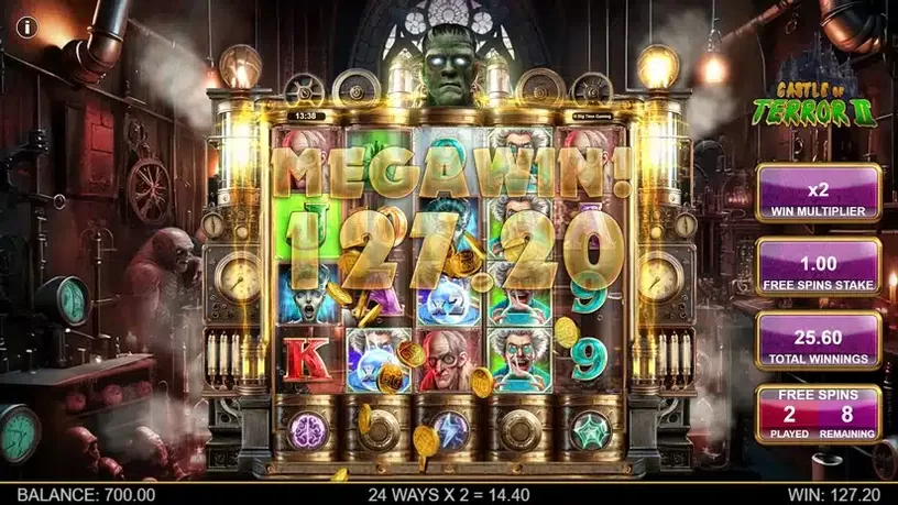 Castle of Terror 2 slot screenshot 6