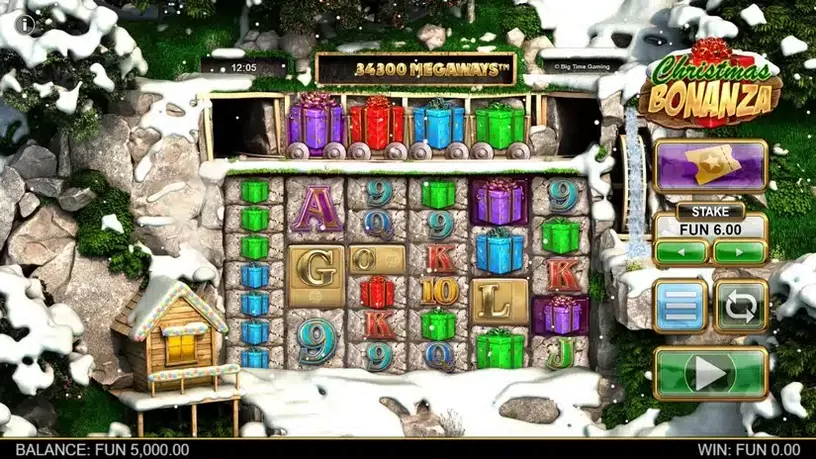Christmas Bonanza slot screenshot 1