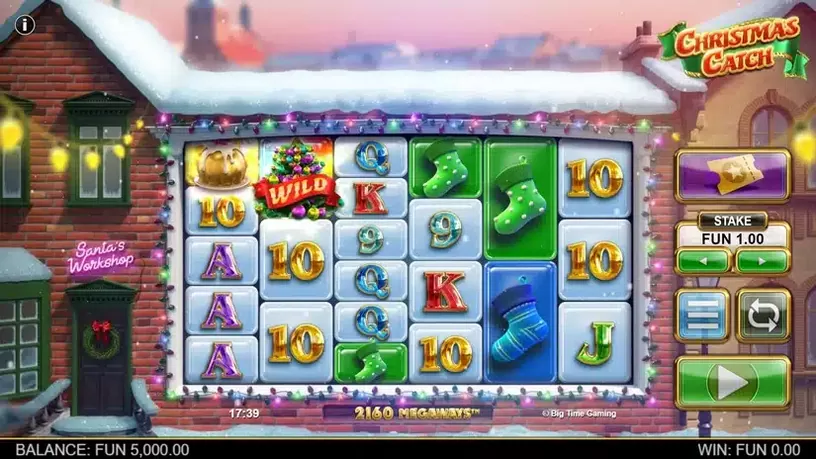 Christmas Catch slot screenshot 1
