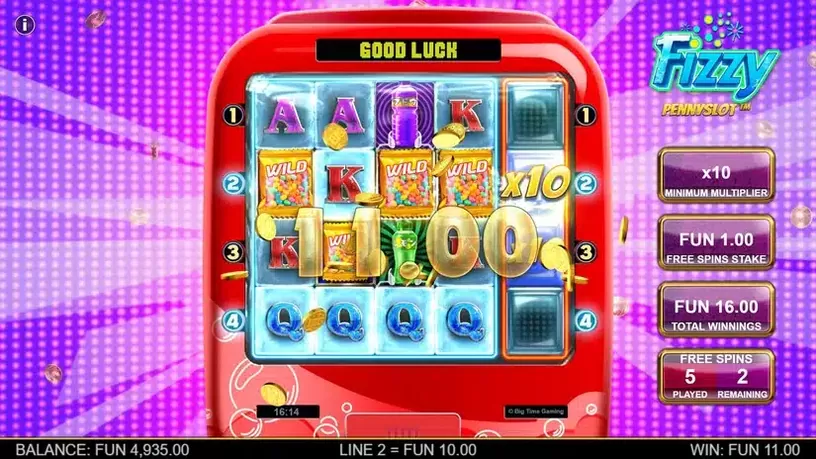 Fizzy Pennslot slot screenshot 5