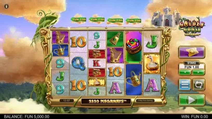 Golden Goose Megaways slot screenshot 1